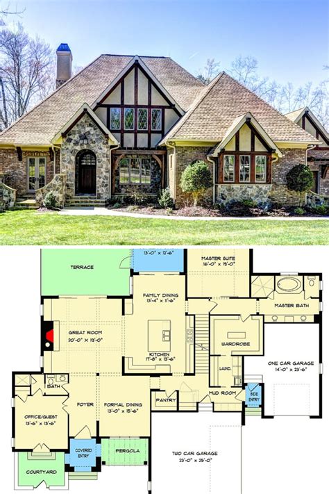 english tudor home plans